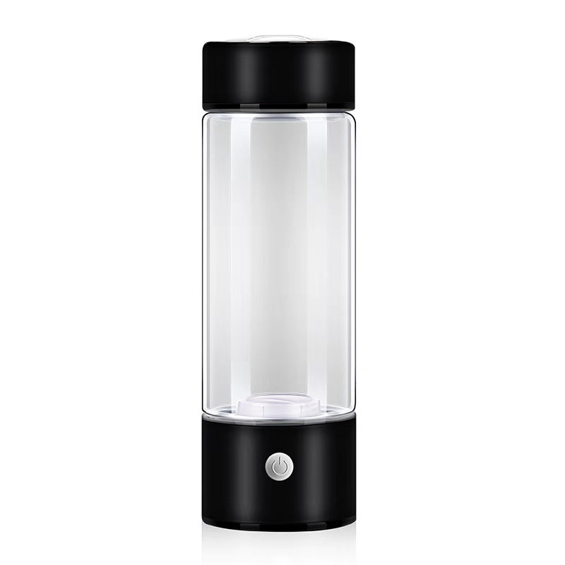 420ml Hydrogen Rich Water Generator Alkaline Rechargeable Energy Glass Bottle Anion Water Ionizer Anti Aging USB Healthy Cup