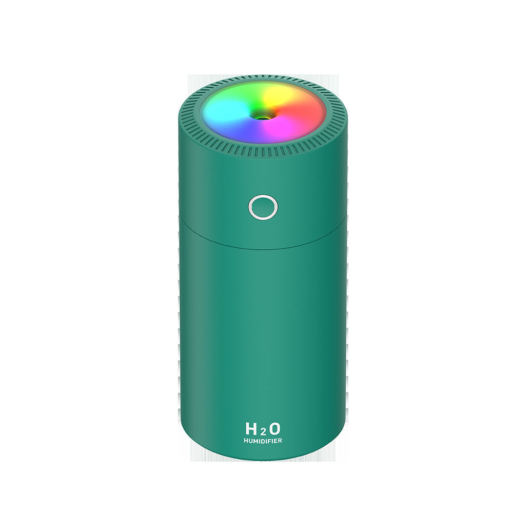 New Rainbow Cup Humidifier Mini Desktop Spray Air USB Car Mounted Humidifier