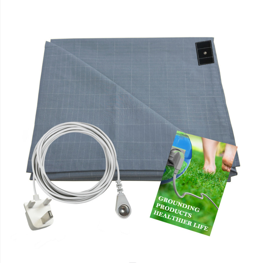 Anti-static Grounding Sheet Mat Earthing Fitted Bedsheet Silver Fiber Conductive Organic Grounding Mat Radiation Anti-Static Ant