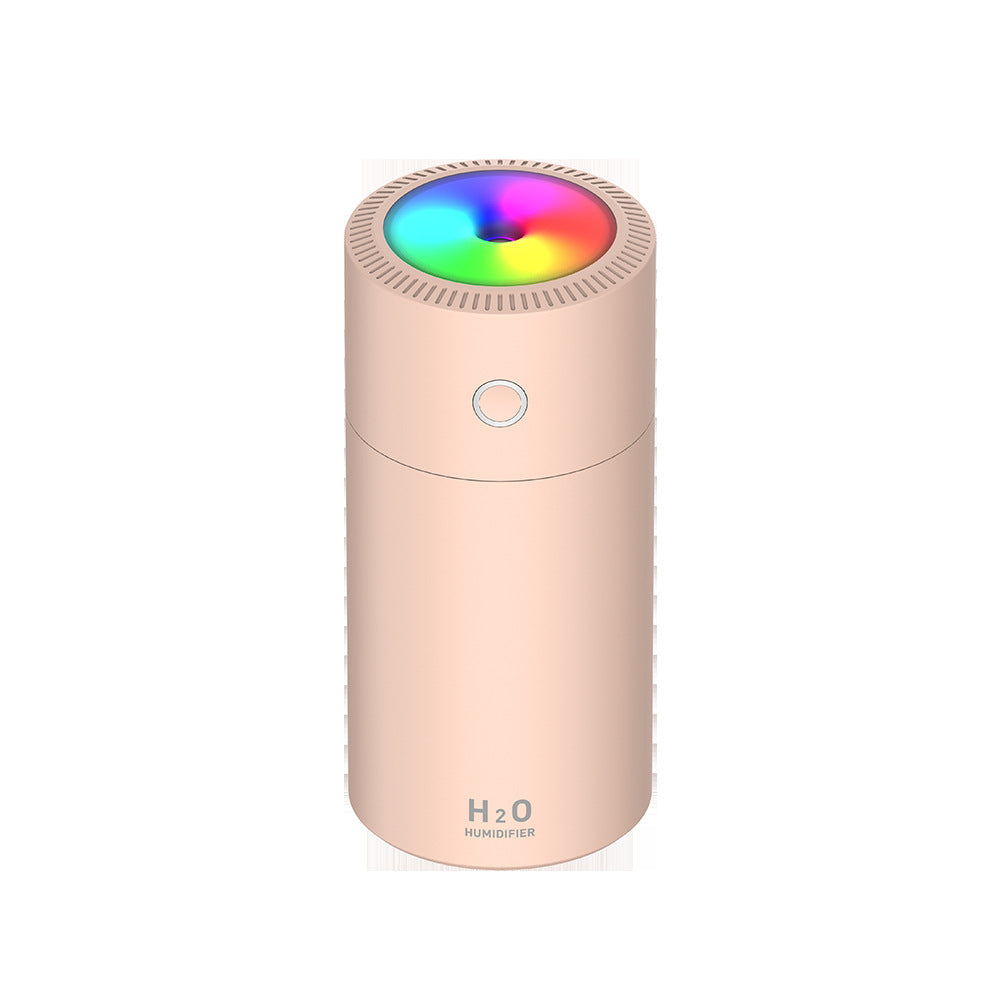 New Rainbow Cup Humidifier Mini Desktop Spray Air USB Car Mounted Humidifier