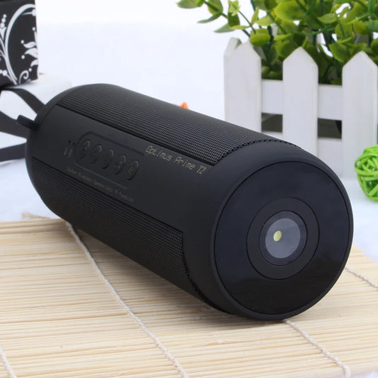 T2 Bluetooth Speaker Waterproof Portable Outdoor Wireless Mini Column Box Speaker Support TF card FM Stereo Hi-Fi Boxes